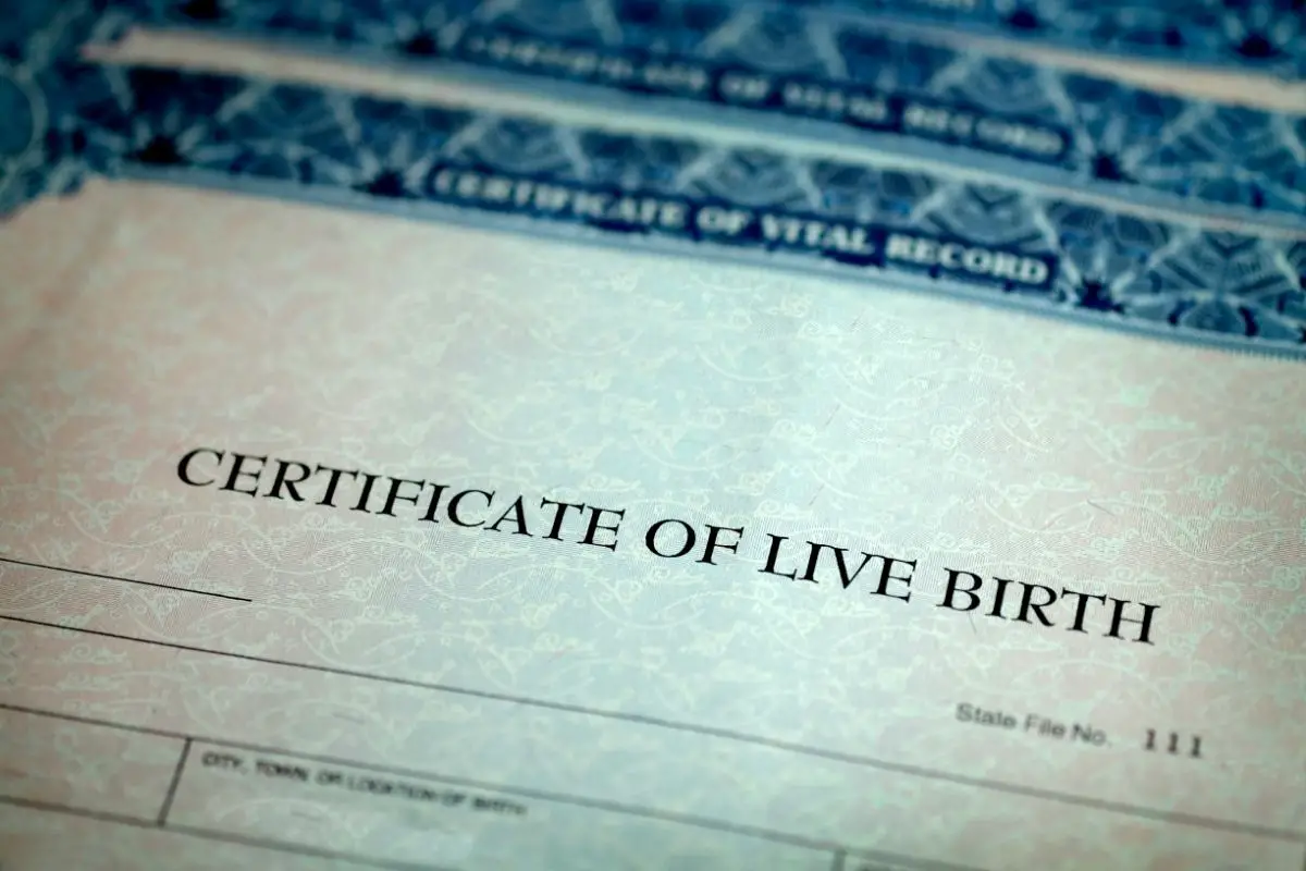obtaining a certified copy of birth certificate